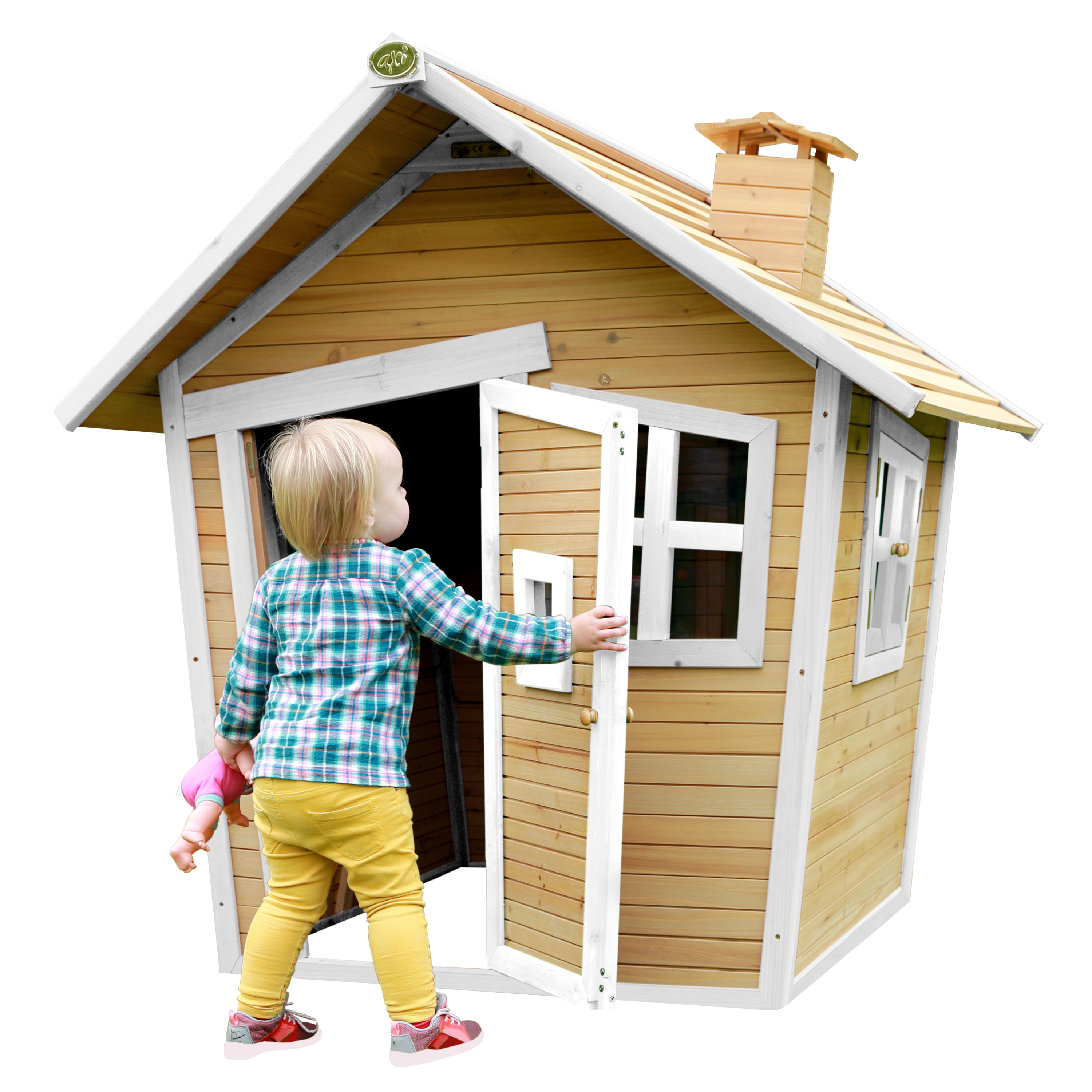 Alice Speelhuis Bruin/wit