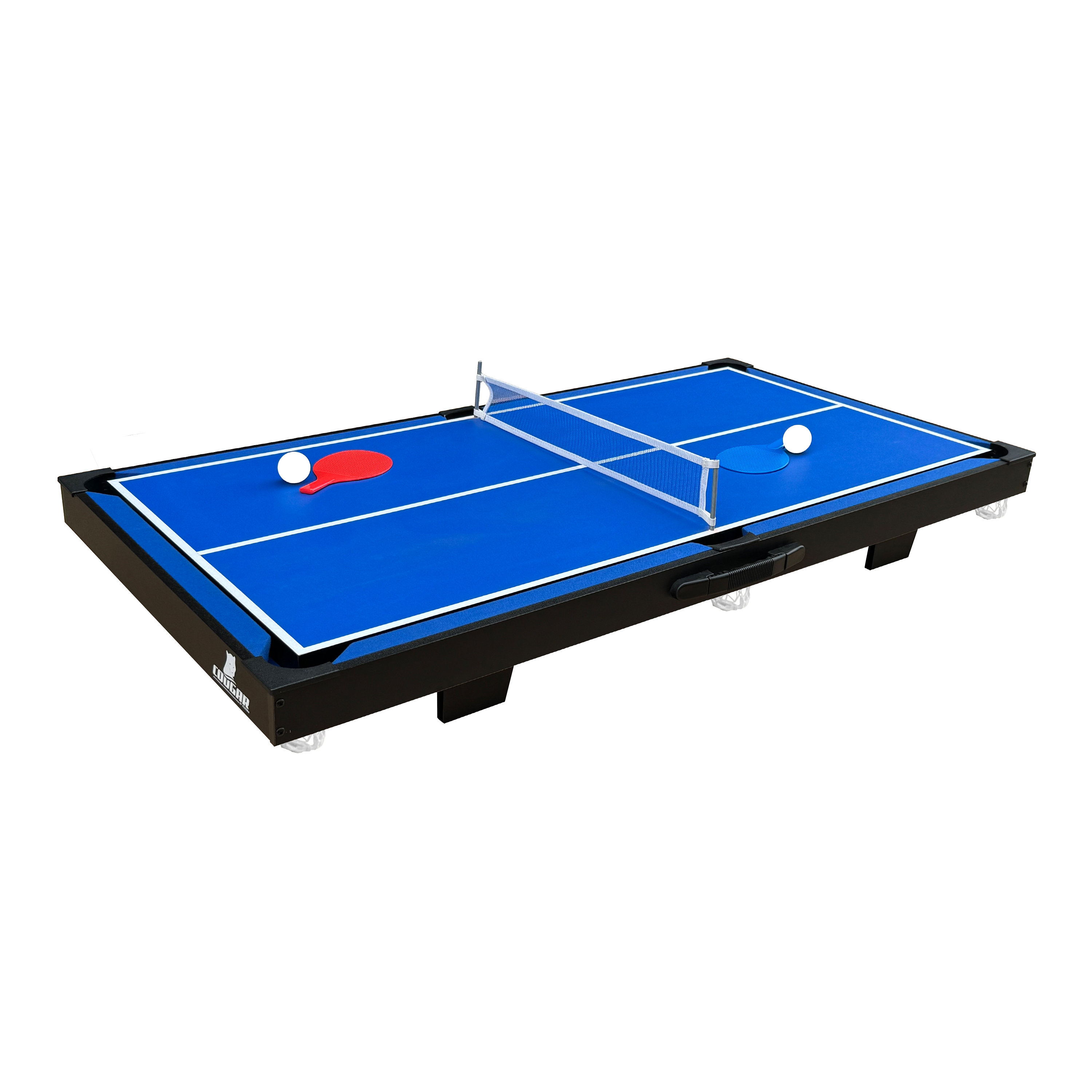 3-in-1 Multi Play Table Mini Black-Blue