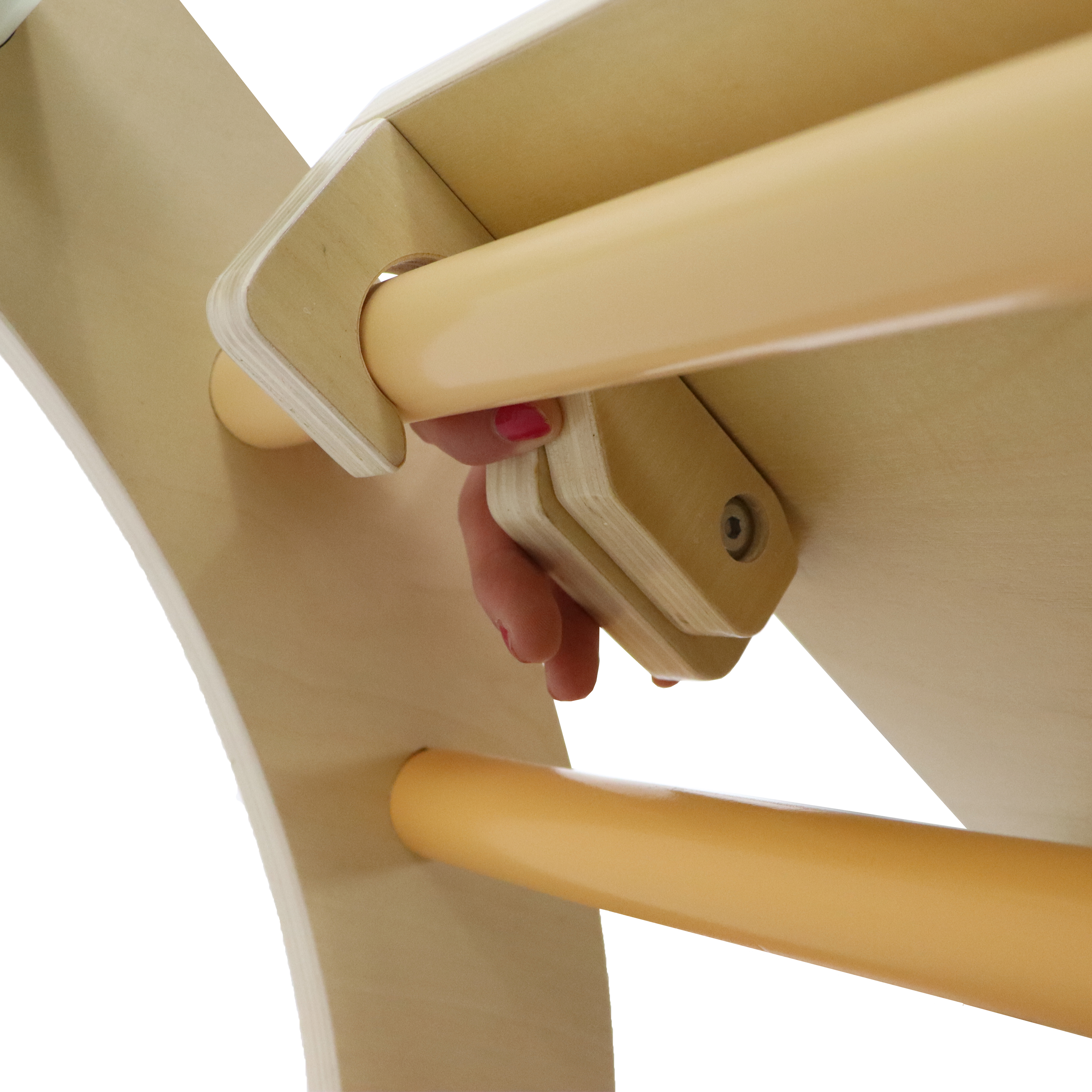 3-in-1 Triangle d'escalade en bois 3-en-1 avec