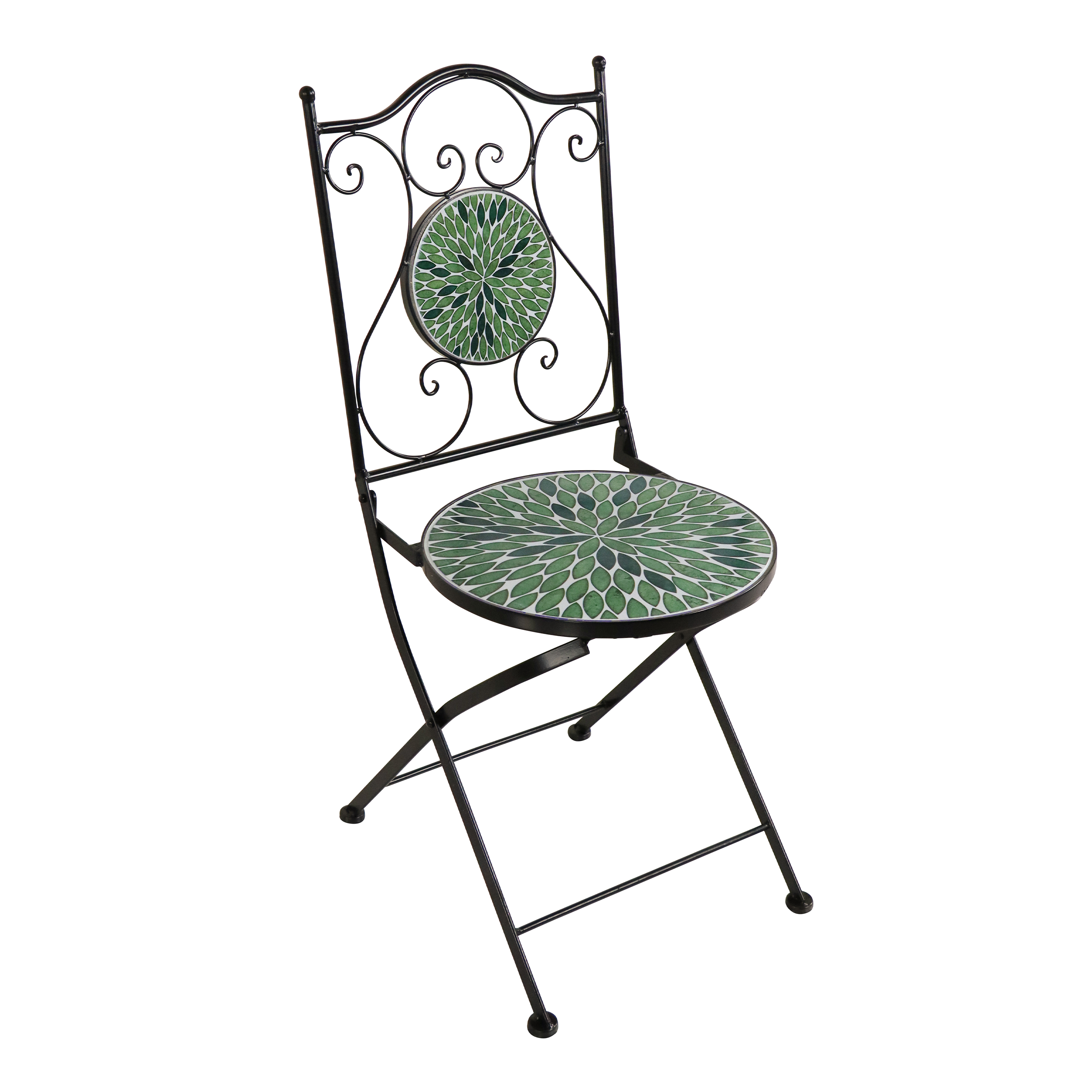 Amélie Mozaïek Bistro-set Bladeren Groen