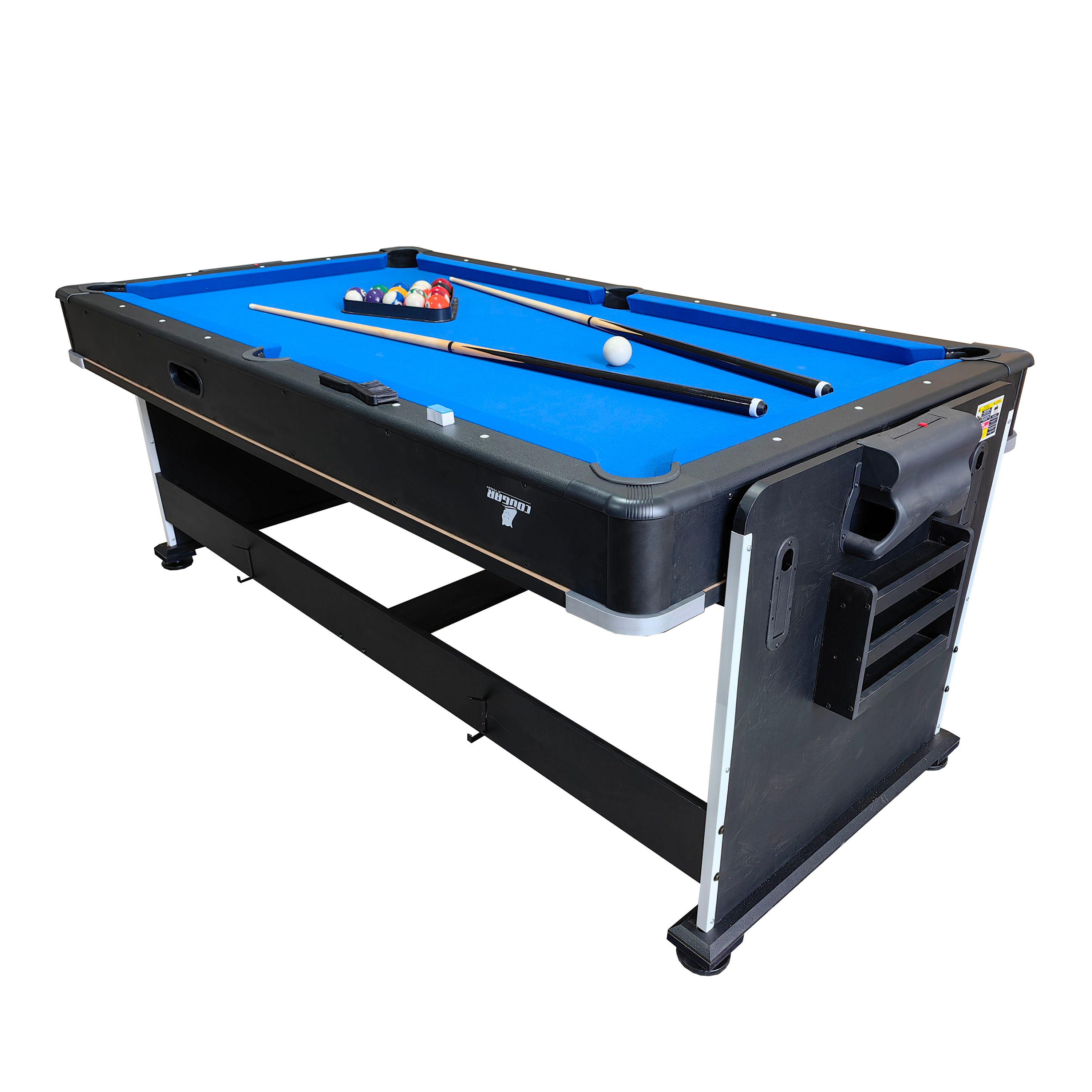 4-in-1 Multi Game Table Black