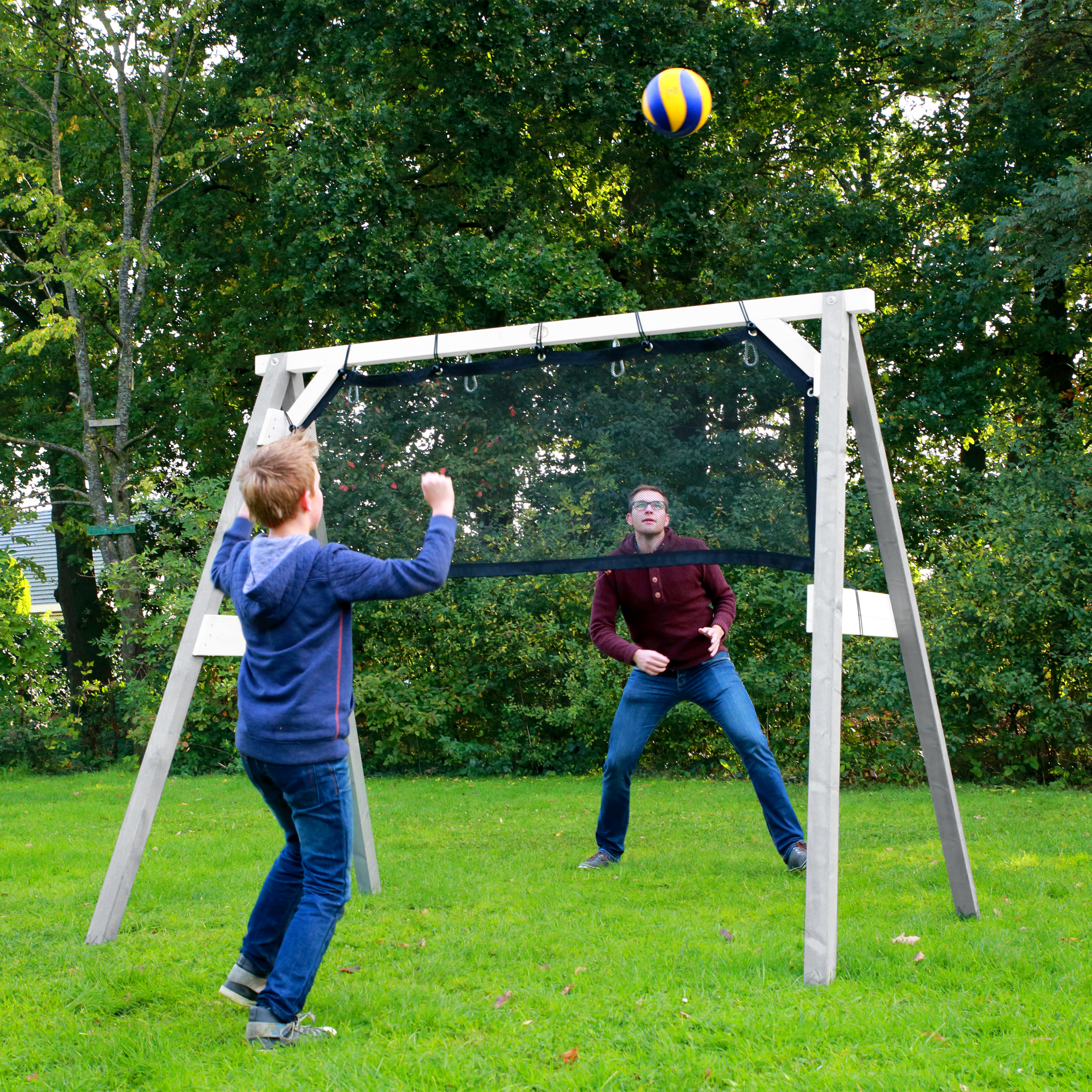 4-in-1 SportsFun Gris / Blanc