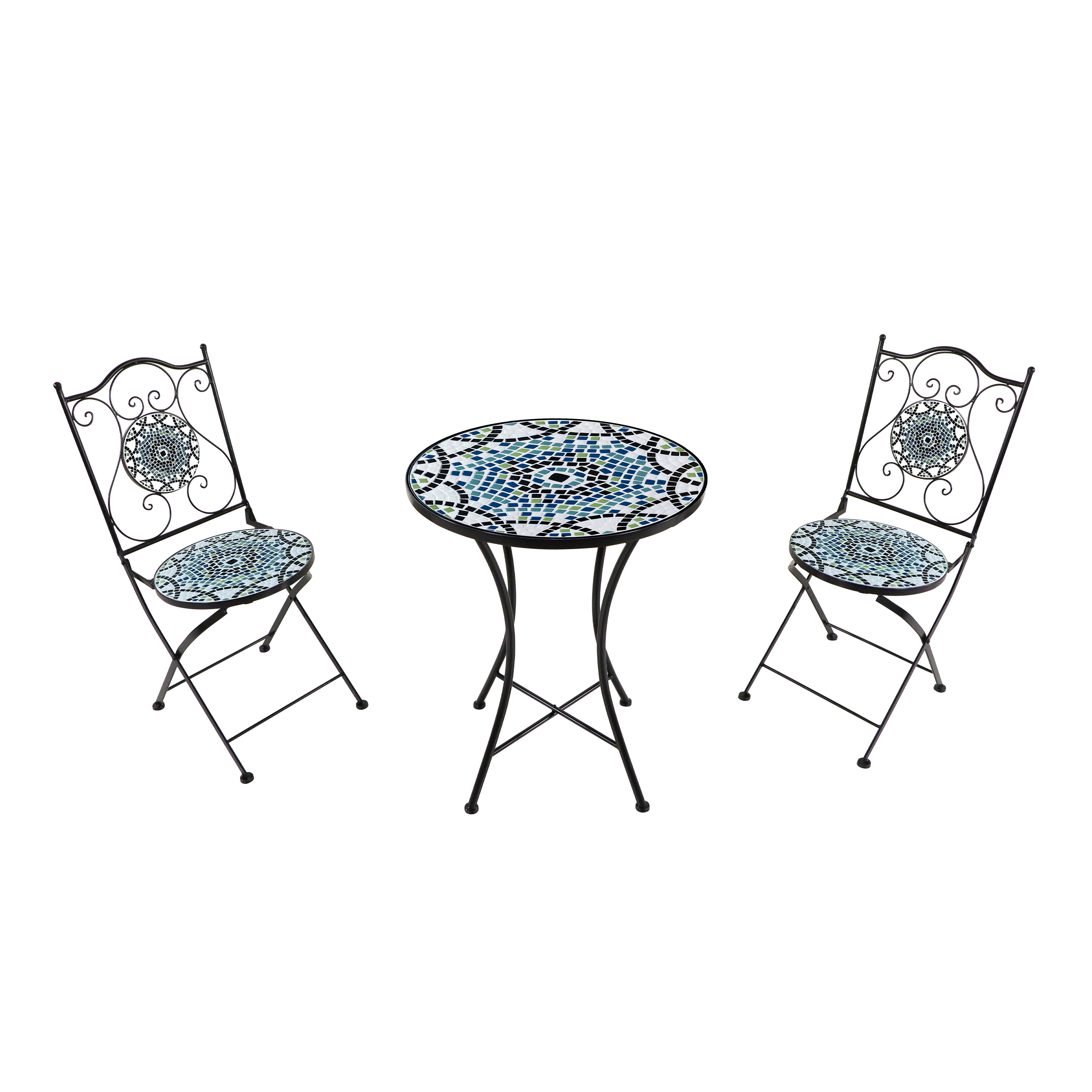 Amélie Mozaïek Bistro-set Multikleur