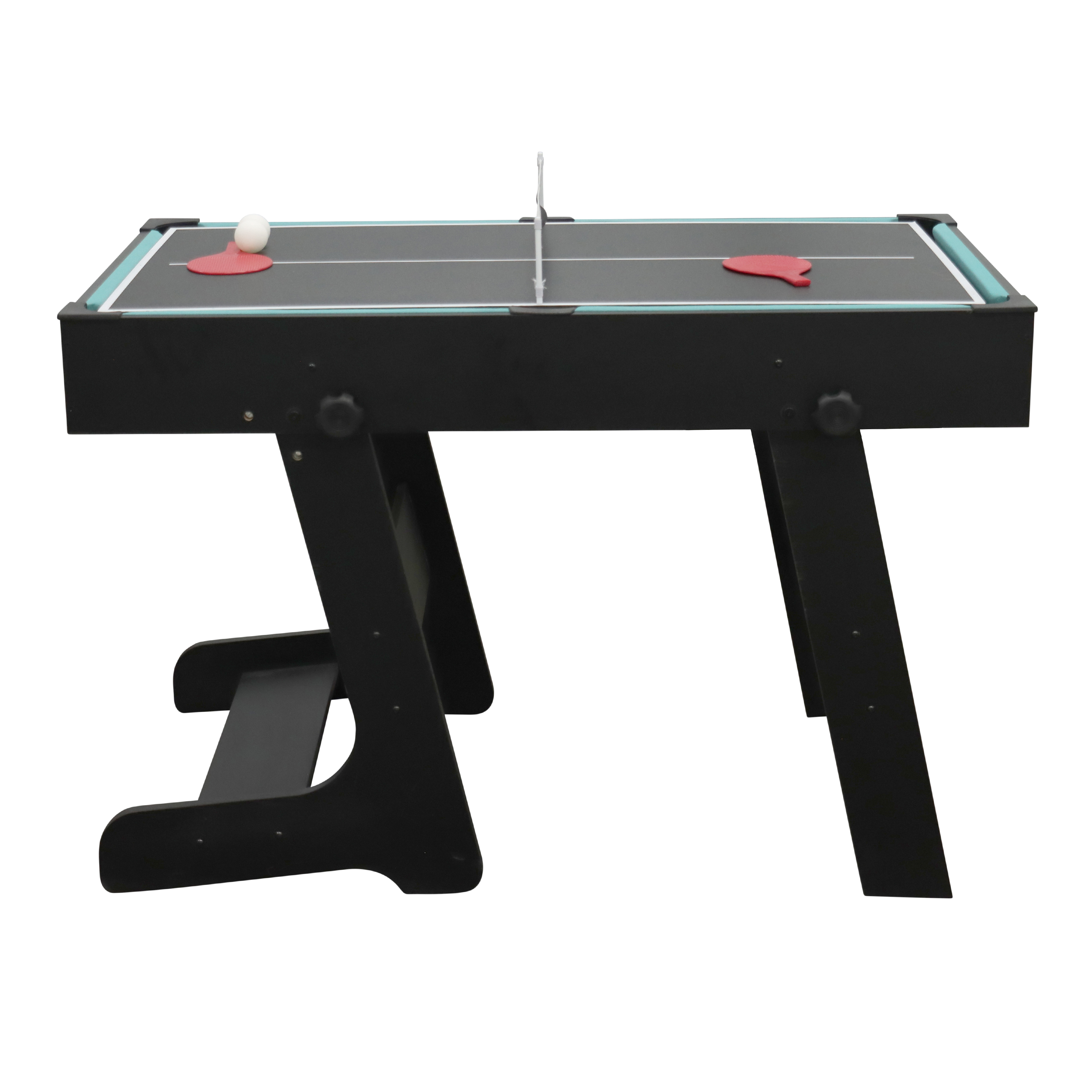 16-in-1 Table Multi Jeux Noire