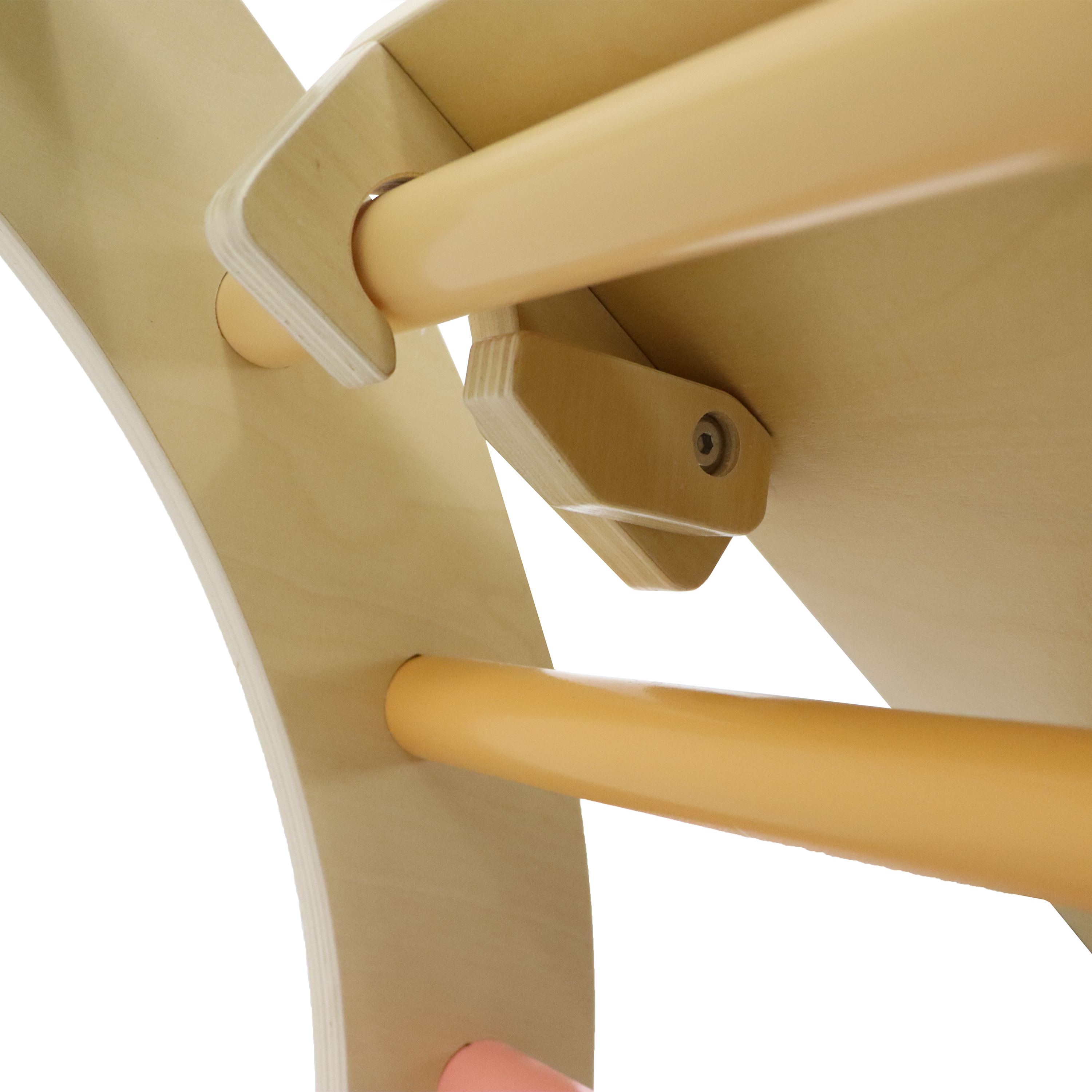 3-in-1 Triangle d'escalade en bois 3-en-1 avec