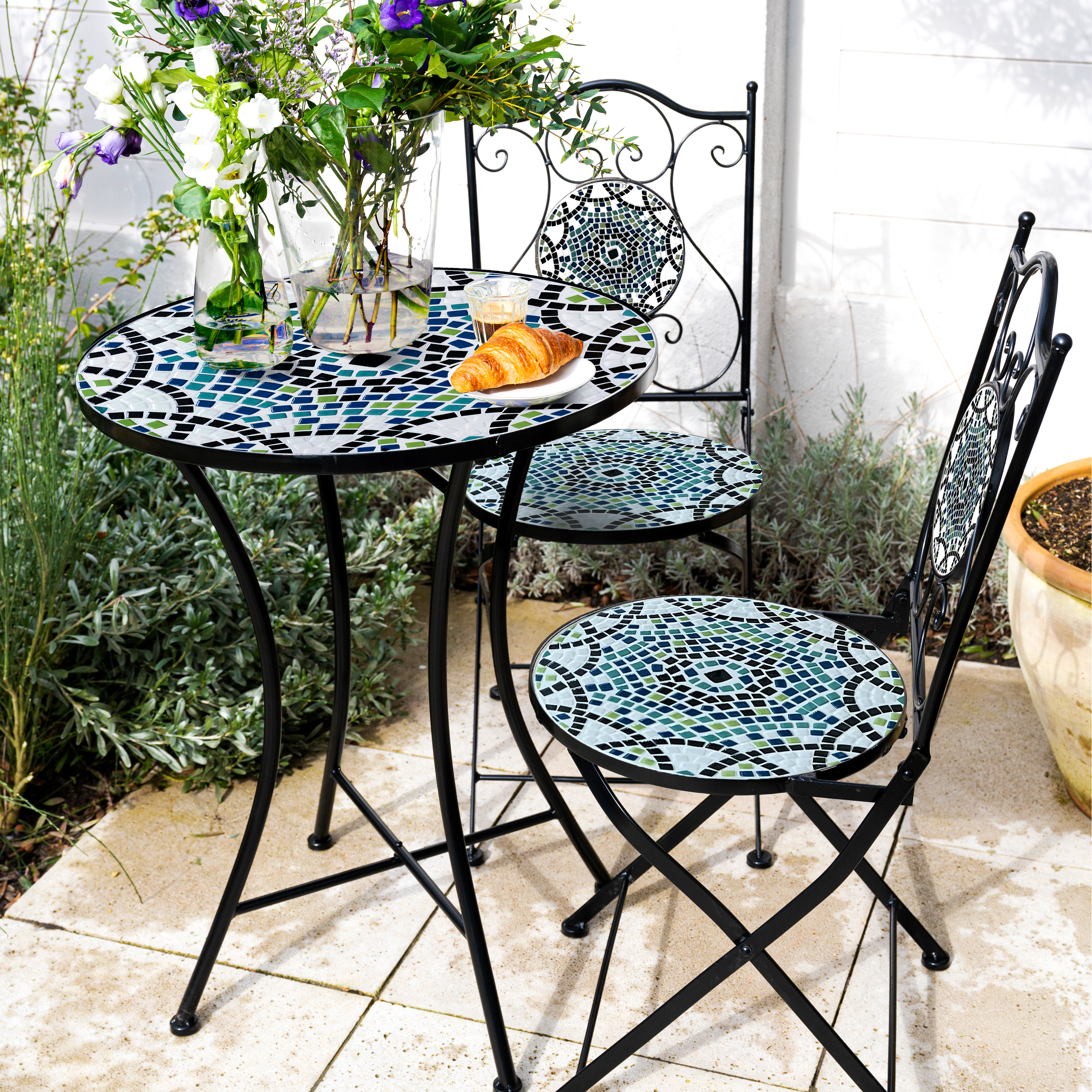 Amélie Mozaïek Bistro-set Multikleur