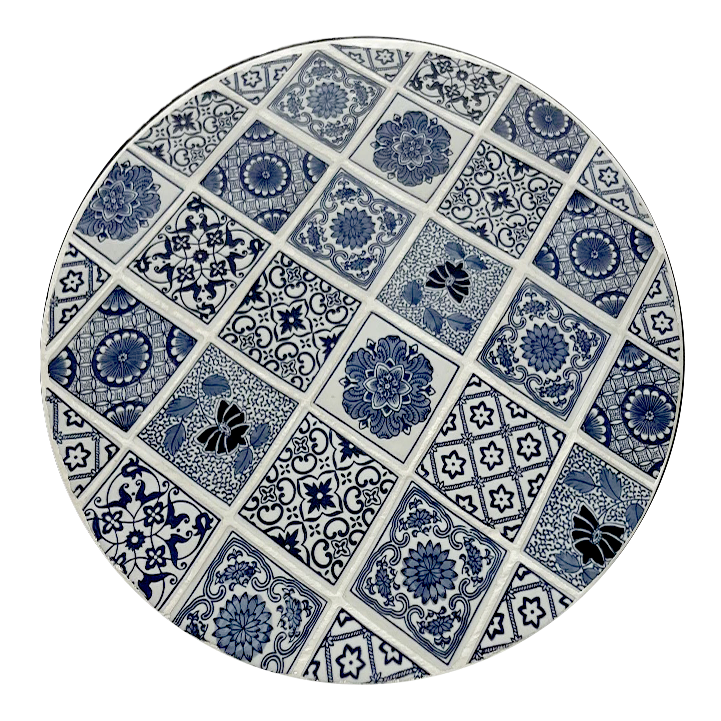 Amélie Bistro Set Mosaic - Delfts Blue