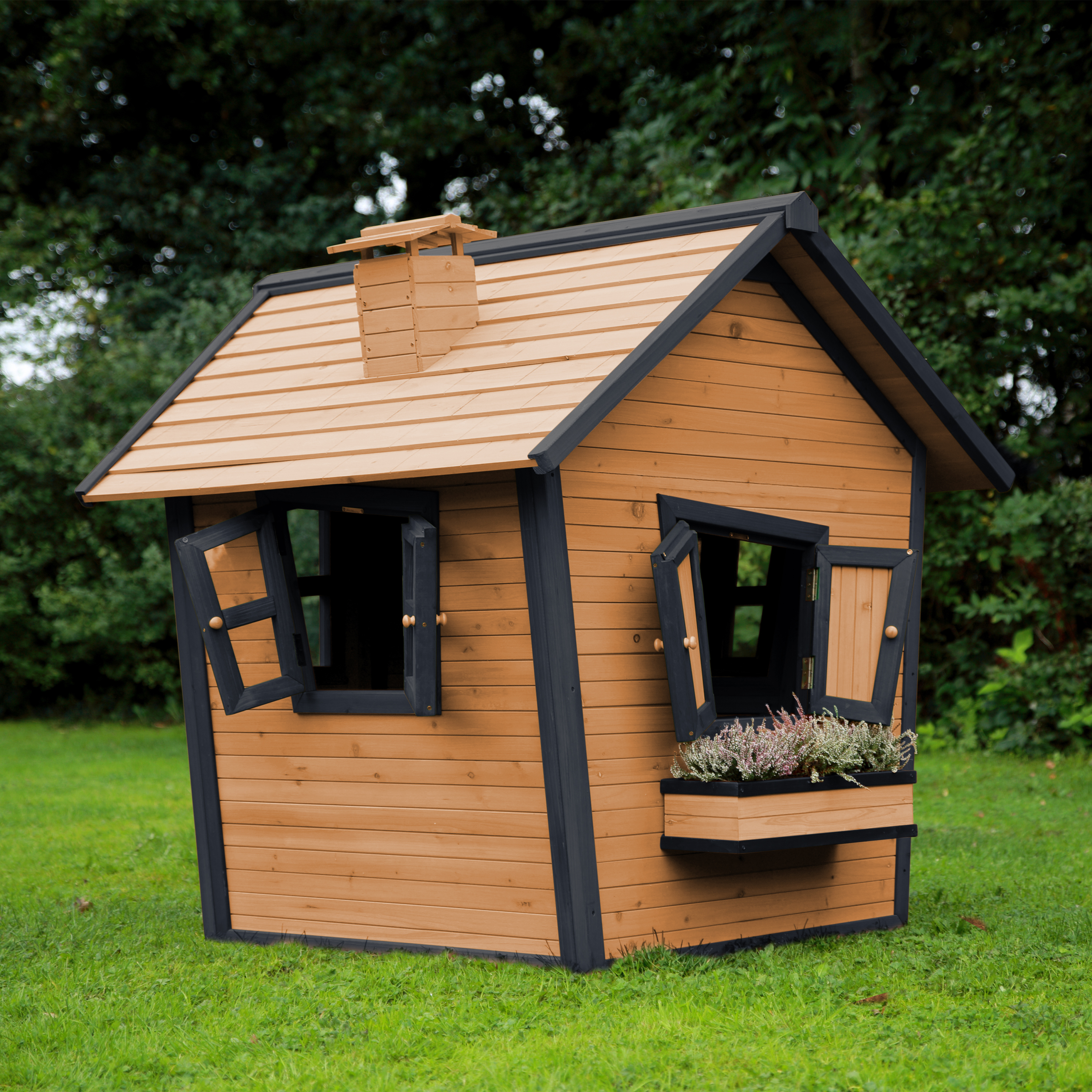 Alice Speelhuis Bruin/antraciet