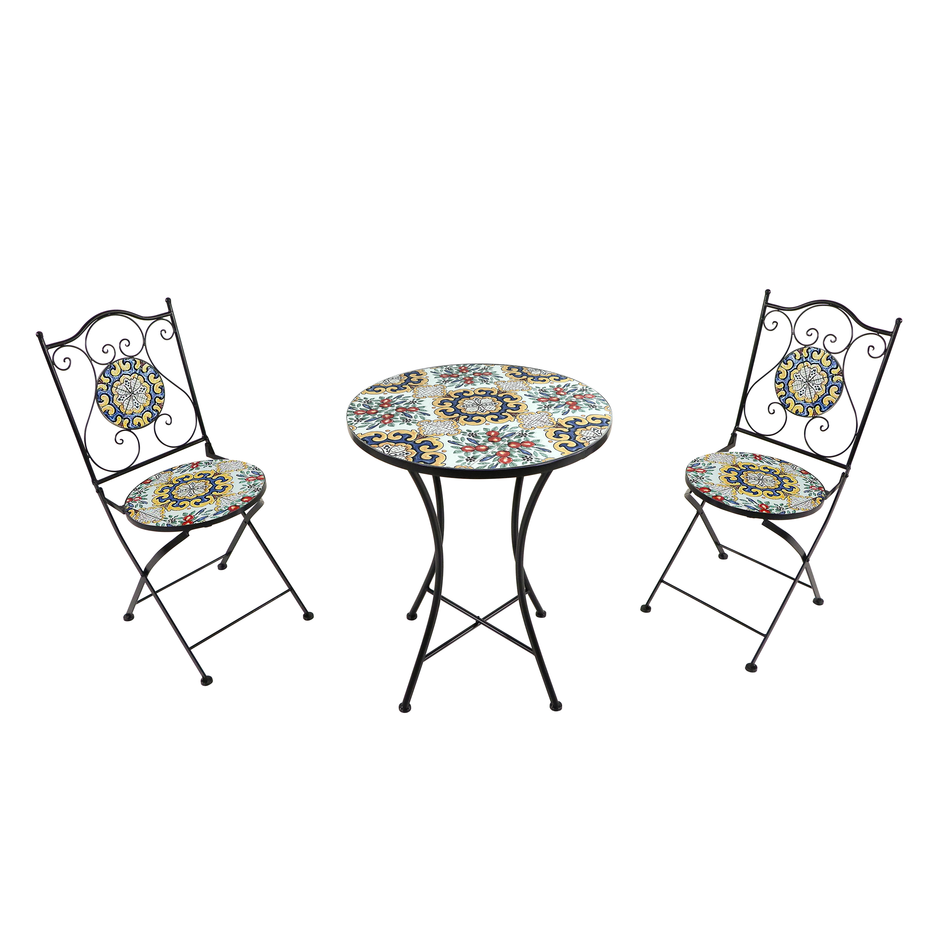 Amélie Bistro Set Mosaic - Authentic