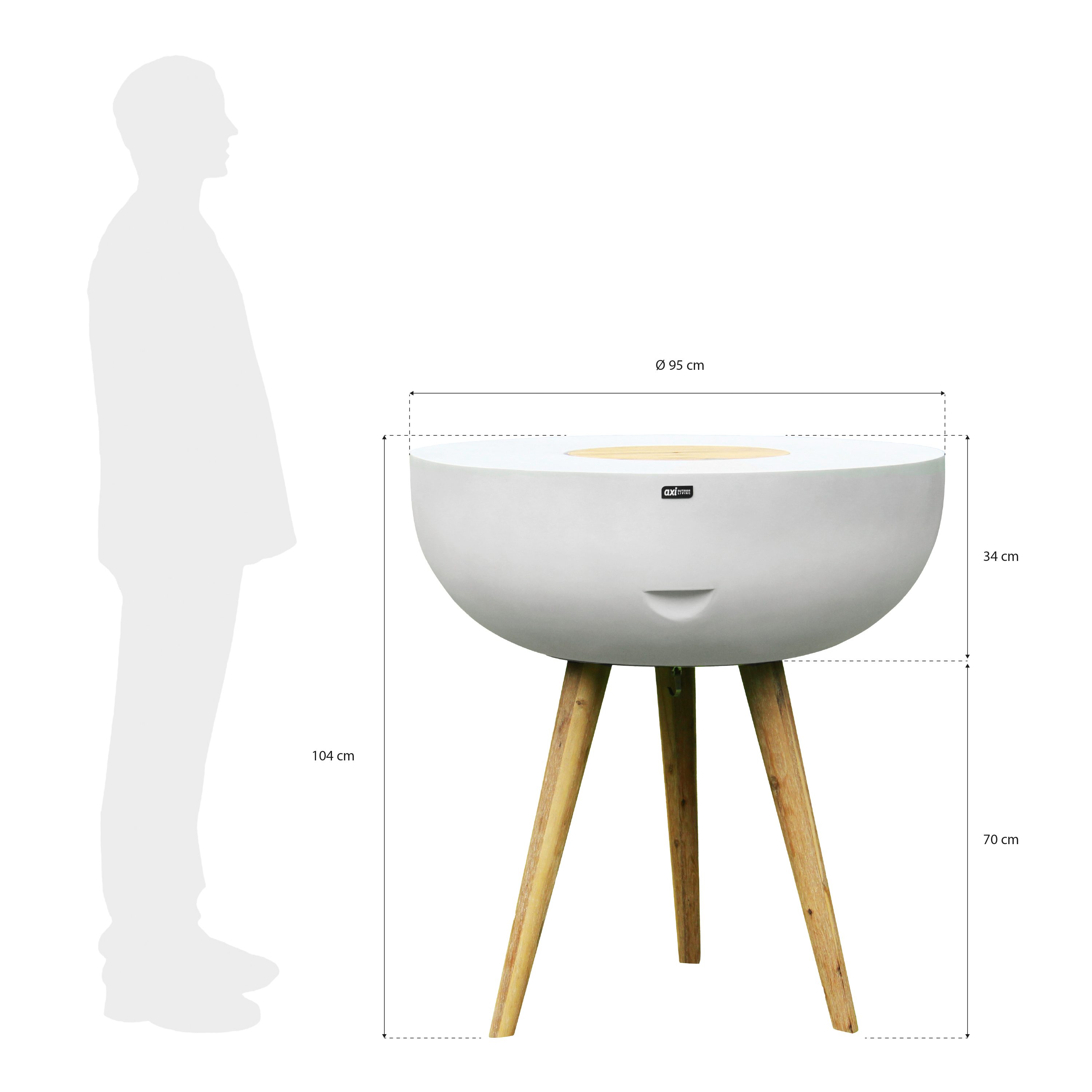 2-en-1 Mange debout/Glacière