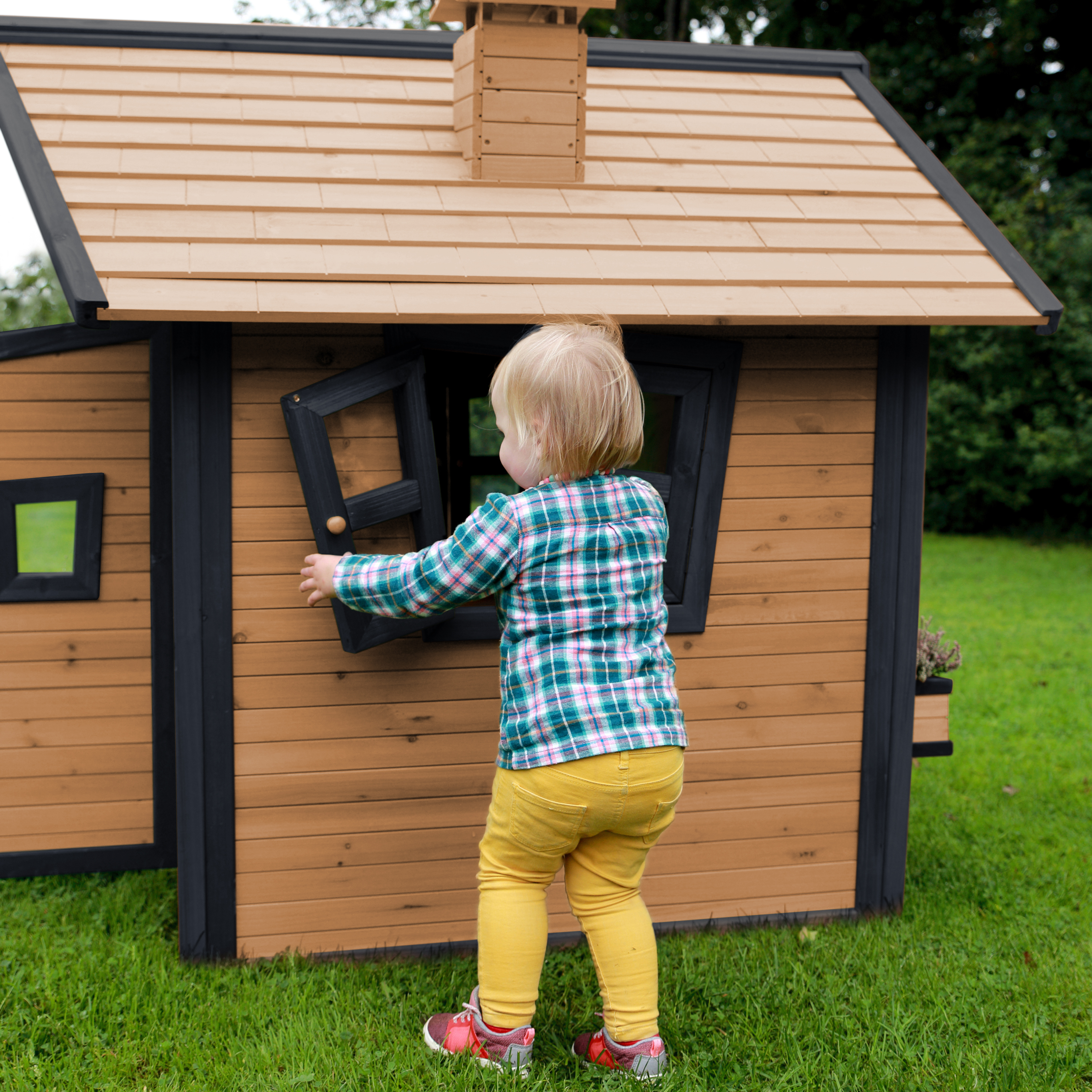 Alice Speelhuis Bruin/antraciet