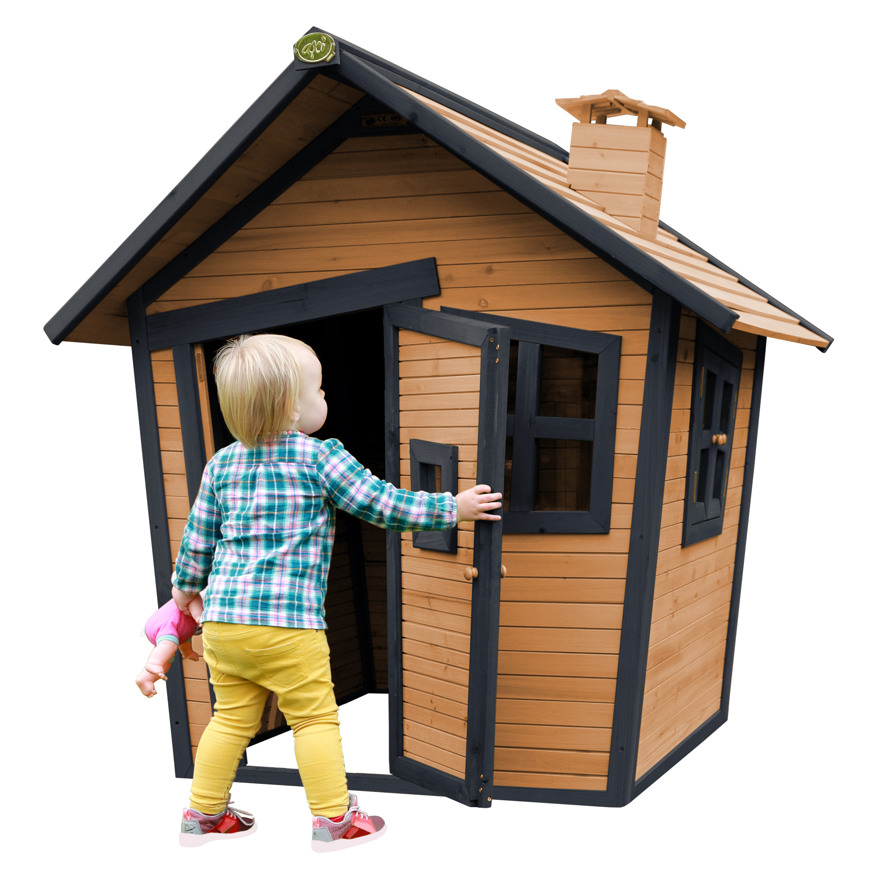 Alice Speelhuis Bruin/antraciet