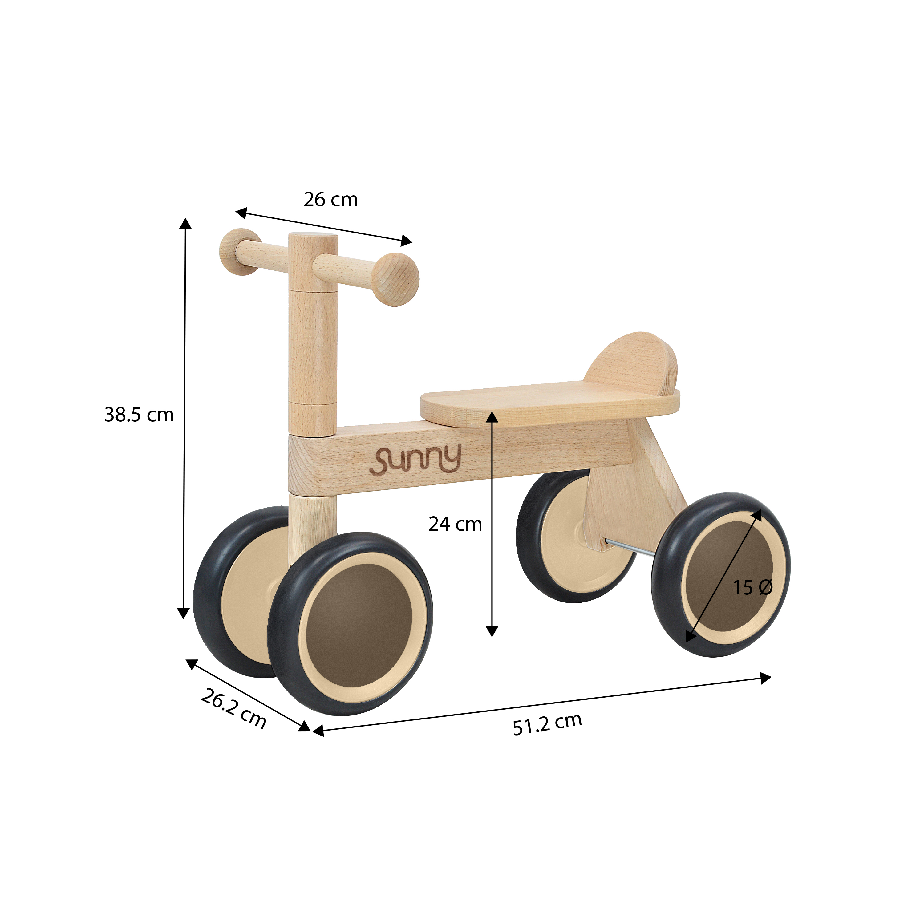  Mini Walker Draisienne en Bois
