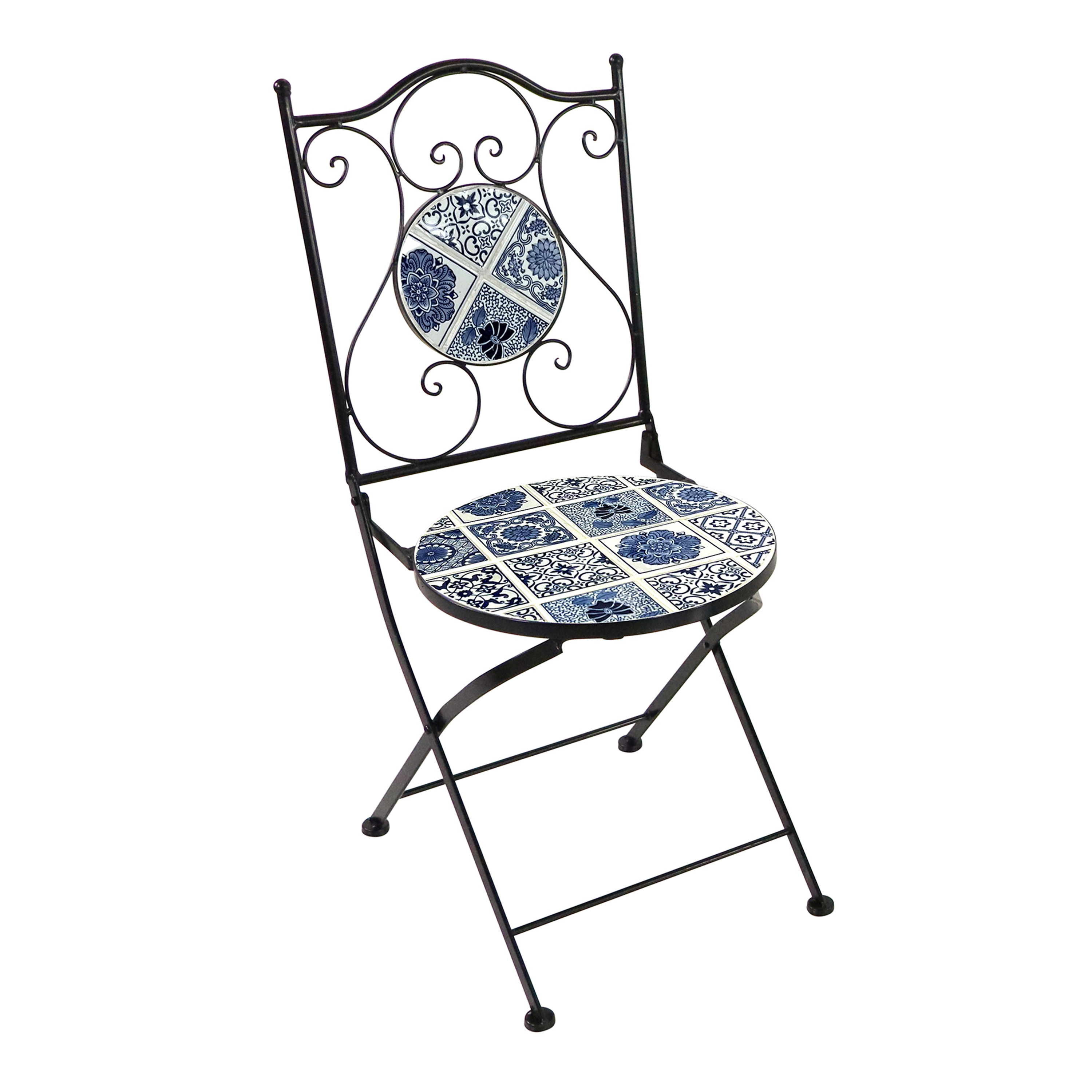 Amélie Bistro Set Mosaic - Delfts Blue